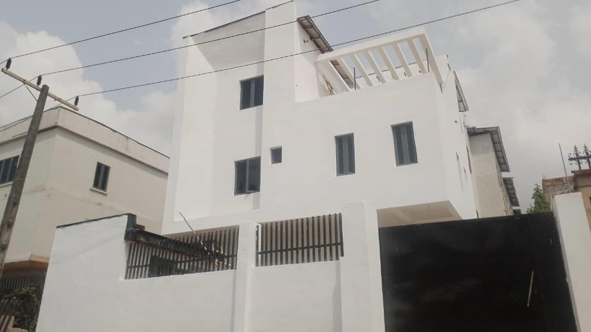 8-unit luxury terraced apartment construction project by Azeg Consult in Ogudu GRA Lagos